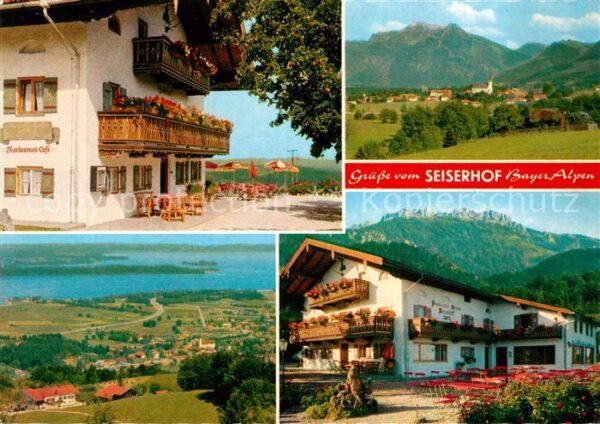 Aschau Chiemgau Restaurant Cafe Seiserhof Terrasse Pano