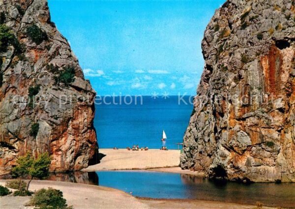 Mallorca Desembocadura y playa del Torrente de P