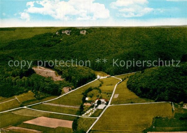 Hessisch Oldendorf Hotel Gasthaus Pappmühle Fliegeraufnahm