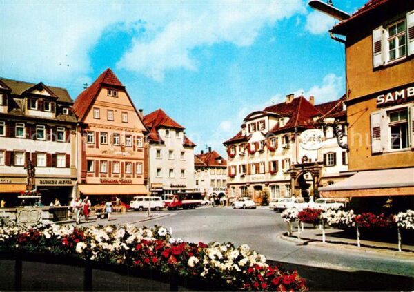Bad Mergentheim Partie am Marktplatz