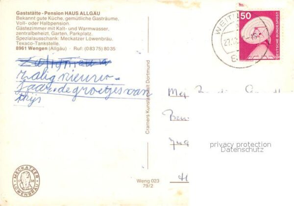 Wengen Kempten Allgaeu Gaststätte Haus Allgäu Gasträume Panora – Bild 2