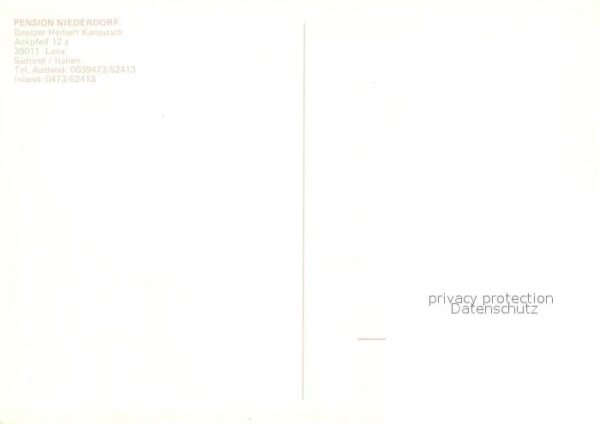 Lana Meran Pension Niederdorf – Bild 2