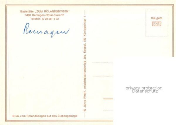Rolandswerth Gaststätte Zum Rolandsbogen – Bild 2
