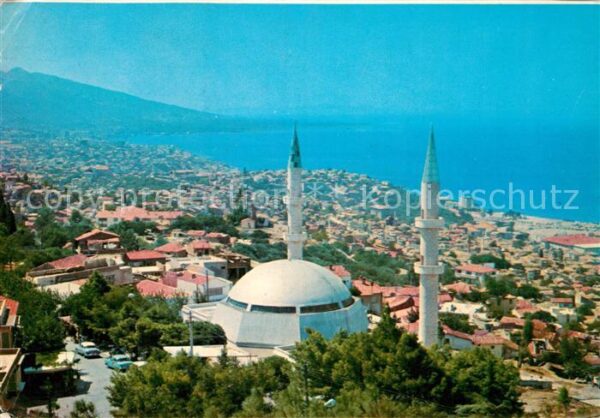Izmir View from Mt Pagus and Kale Mosque