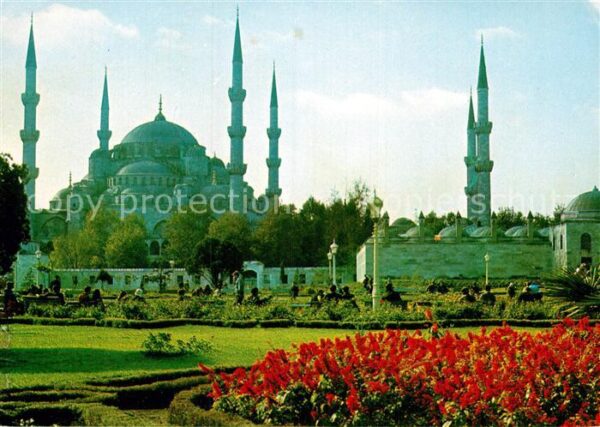 Istanbul Constantinopel Blaue Moschee