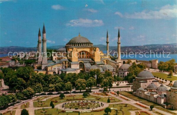 Istanbul Constantinopel Aya Sofya Müzesi