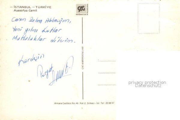 Istanbul Constantinopel Ayasofya Camil – Bild 2