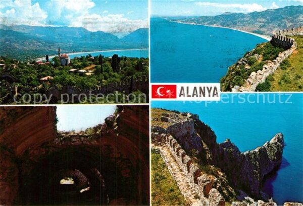 Alanya Panorama Fliegeraufnahme