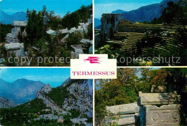 Antalya Termessos theatre Details