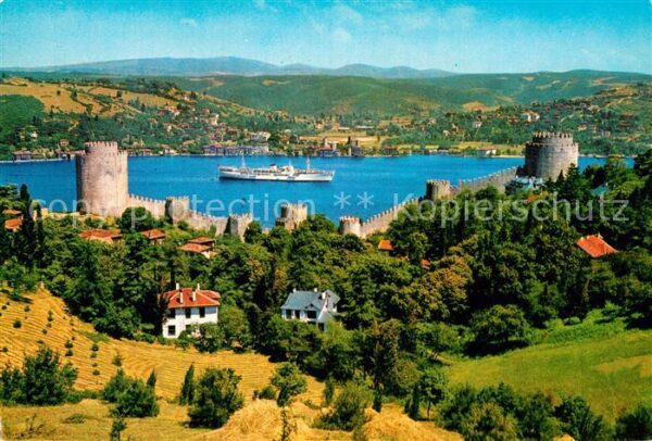 Istanbul Constantinopel The Fortresse and the Bosporus
