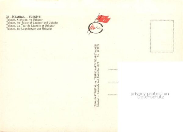Istanbul Constantinopel Taksim Leanderturm und Üsküdar – Bild 2