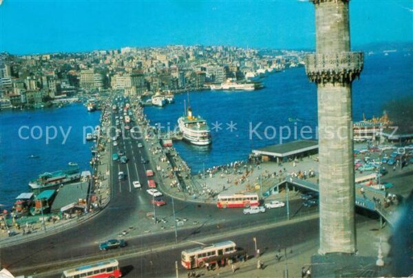 Istanbul Constantinopel Galata Brücke