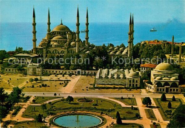 Istanbul Constantinopel Blaue Moschee