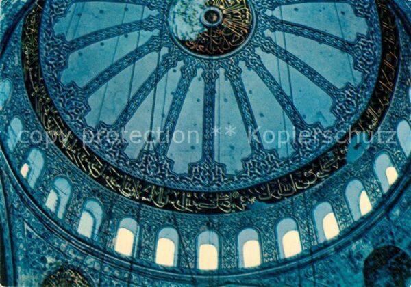 Istanbul Constantinopel The dome of the Blue Mosque