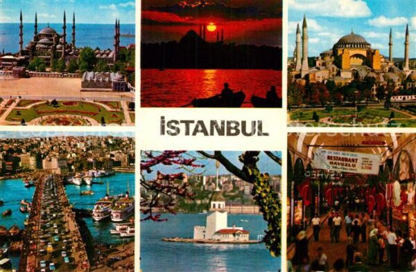 Istanbul Constantinopel View from the City