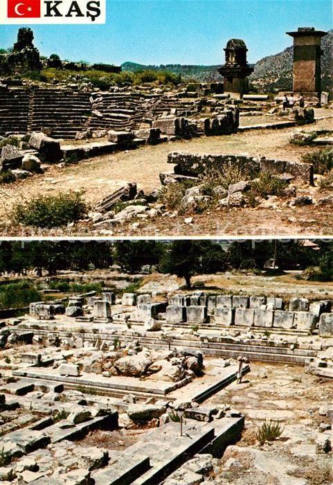 Kas Xanthus theatre Sarcophagus and Harpy T