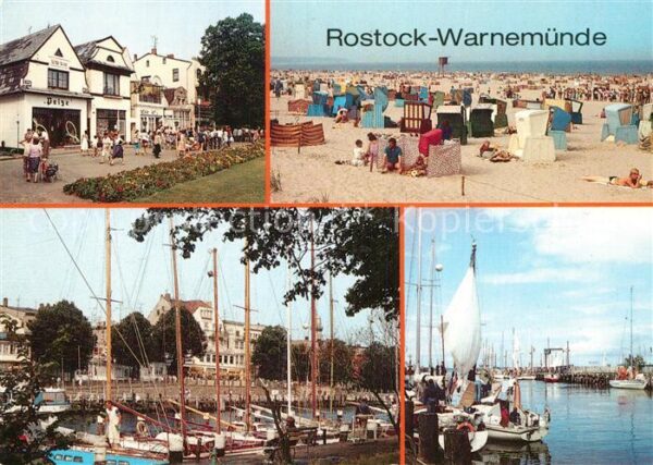 Rostock-Warnemuende Am Strom Strand Am Alten Strom