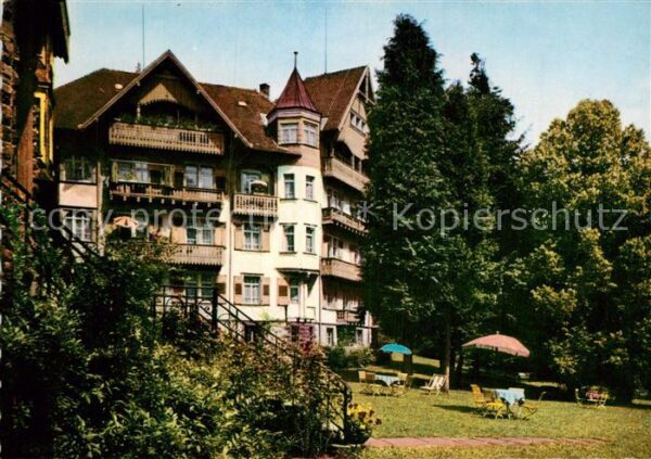 Villingen-Schwenningen Erholungsheim Tannenhöhe