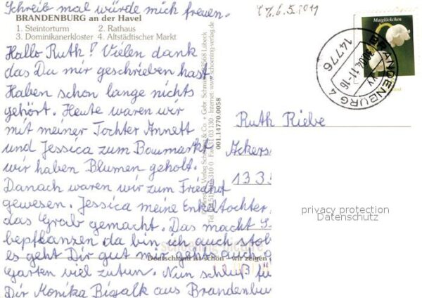 Brandenburg Havel Steintorturm Rathaus Dominikanerkloster – Bild 2