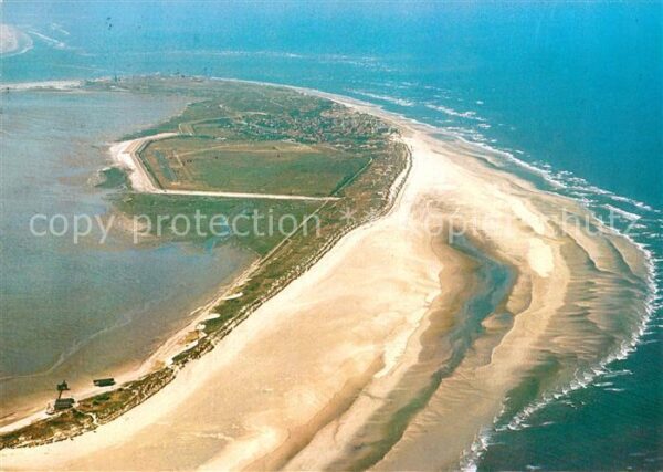 Wangerooge Nordseebad Fliegeraufnahme