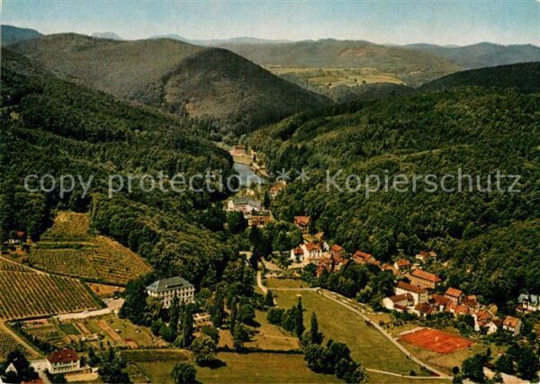Bad Bergzabern Kurtal Fliegeraufnahme