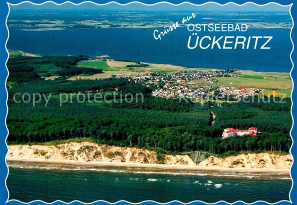 Ueckeritz Usedom Fliegeraufnahme