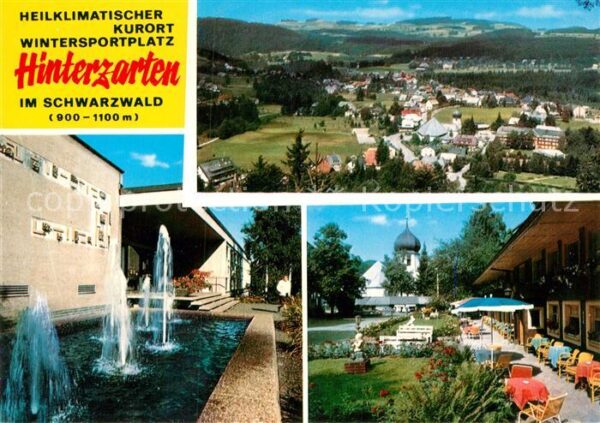 Hinterzarten Panorama Wasserspiele Park