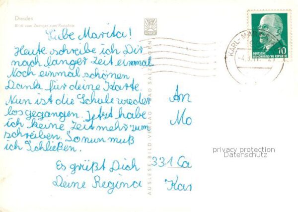 Dresden Blick vom Zwinger zum Postplatz – Bild 2