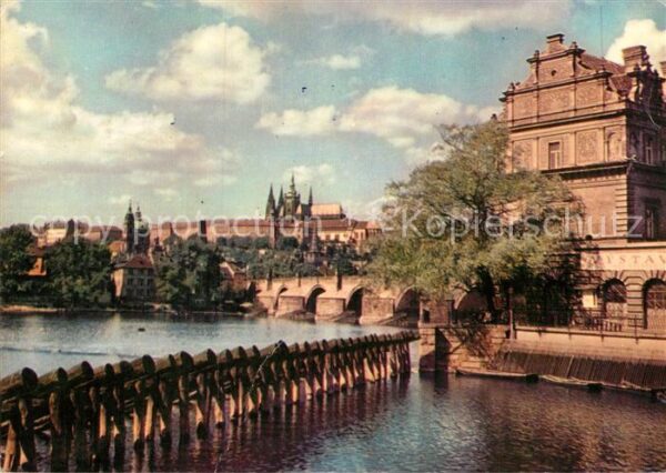 Praha Prahy Prague Prager Burg Hradcany