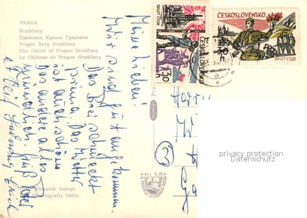 Praha Prahy Prague Prager Burg Hradcany – Bild 2