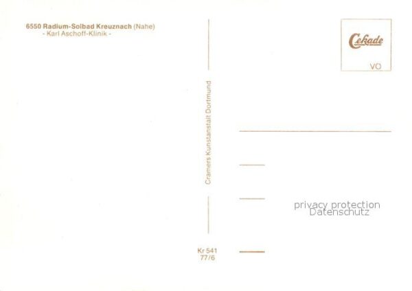 Bad Kreuznach Karl Aschoff Klinik – Bild 2