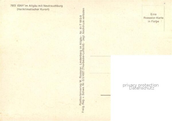 Isny Allgaeu Fliegeraufnahme mit Neutrauchburg – Bild 2