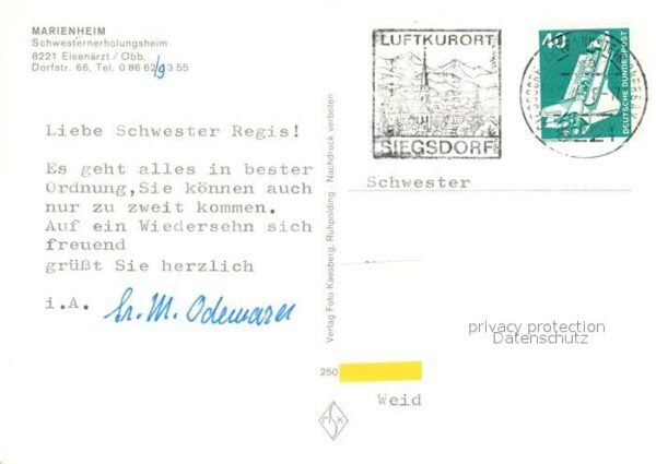 Eisenaerzt Marienheim Schwesternerholungsheim Flie – Bild 2