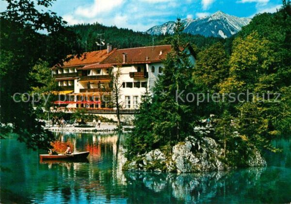 Grainau Hotel am Badersee mit Hohe Ziegspitze