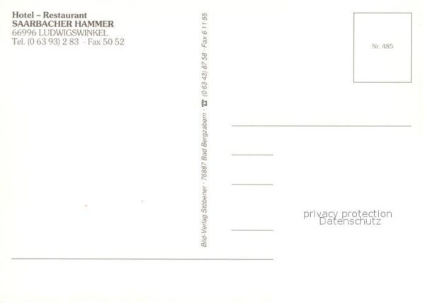 Ludwigswinkel Hotel Restaurant Saarbacher Hammer – Bild 2