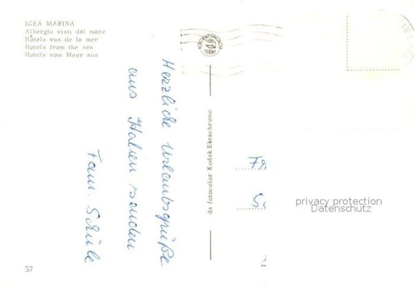 Igea Marina Alberghi visti dal mare – Bild 2
