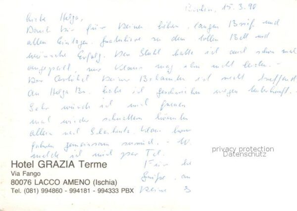 Lacco Ameno Hotel Grazia Terme Via Fango – Bild 2