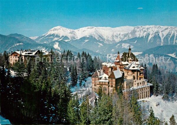 Semmering Niederoesterreich Südbahnhotel mit Raxalpe