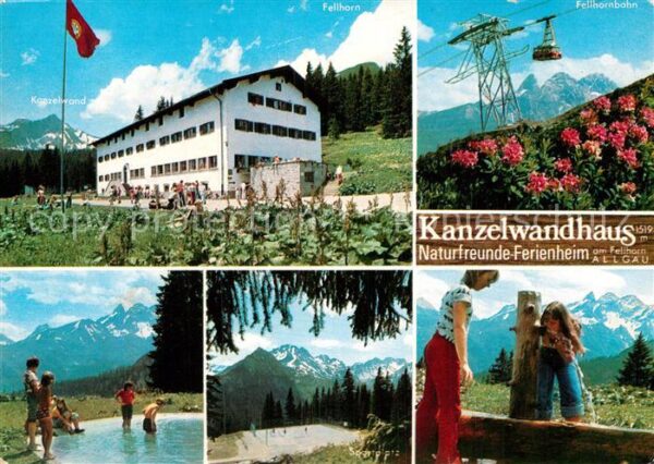 Kanzelwand Kanzelwandhaus am Fellhorn Fellhornbahn