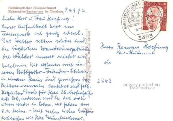 Hahnenklee-Bockswiese Harz Fliegeraufnahme – Bild 2