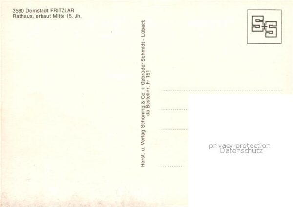 Fritzlar Rathaus – Bild 2