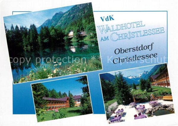 Oberstdorf VdK Waldhotel am Christessee Terrasse