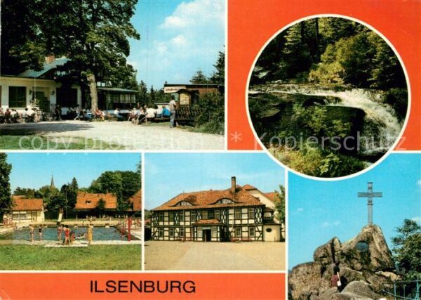 Ilsenburg Harz Gaststätte Plessenburg Ilsefälle Bad FD