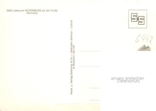 Rotenburg Fulda Steinweg – Bild 2