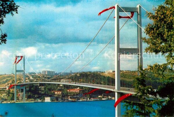 Istanbul Constantinopel The Bosphorus Bridge