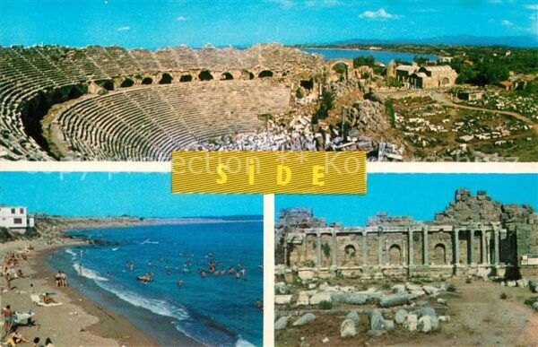 Side Antalya Tarih Cenneti Side den görünüsler