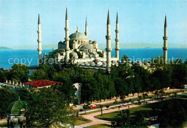Istanbul Constantinopel Blaue Moschee