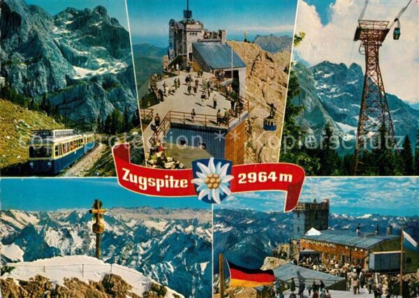 Zugspitze Zahnradbahn Gipfelstation Bayer Zugspit