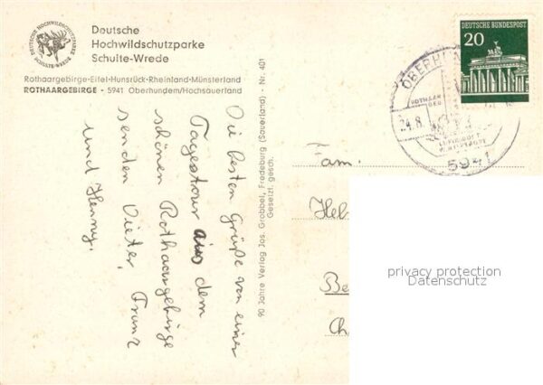 Hochsauerland Hochwildschutzpark Rothaargebirge Rot u – Bild 2