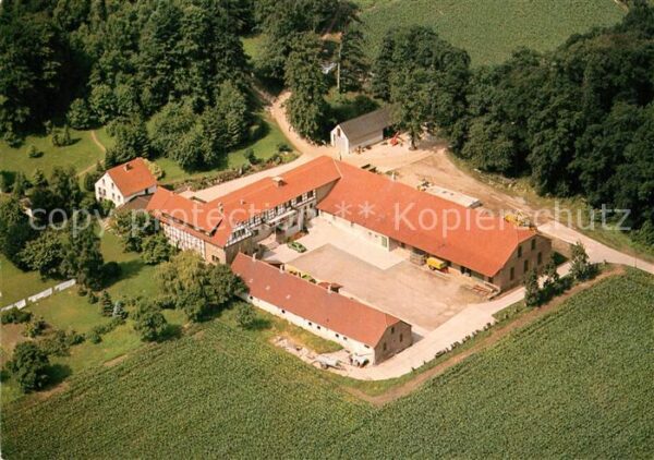 Bentorf Fliegeraufnahme Bauernhofpension Hanken